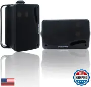 STUDIOFINIX Passive Outdoor Speakers Wired Waterproof -3.5 Inch 3 Way 200W Su