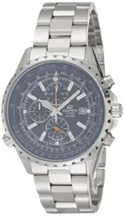 Casio Mens Stainless Quartz Sport Watch Strap TBD 22 EF527D-2AV Silver-Tone
