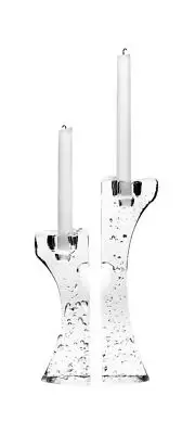 Kosta Boda Connect Candlestick, Set of 2