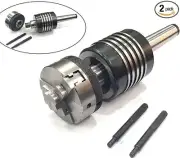 ML7 Super 7 Lathe 2MT Shank Revolving Center M14x1 & 65mm 3Jaw self center chuck