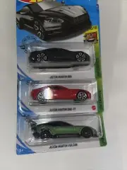 Hotwheels Aston Martin DBS Black HW Exotics 1:64 | Aston Martin Vulcan | One-77