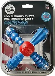 Tasty Bone Nylon Dog Chew Toy Quattro Fish and Chips Small