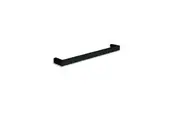 Thermogroup Square Single Rail 632x40x100mm (Heated) Matte Black DSS6B