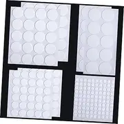 NUOBESTY 204 Pcs Tenacious Acrylic Double Sided Tape for Crafts Removable Adhesive Dots Circles