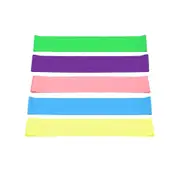 1.5m Elastic Yoga Stretch Resistance Bands Exercise Fitness Band