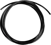 Lobo Lures Black Ultra Flexible 2.4mm 6' Roll Rigging Chafe Guard Gear up to 400lb Test | Chafe Gear |