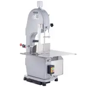Vevor Commercial Electric Meat Bandsaw White Stainless Steel Countertop for Rib Pork Beef