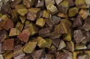 1/4 lb Brinjal Stripe Jasper Rough Stones-Natural Crystal Mineral Rock Tumbling