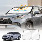 WindScreen Sun Shade for Toyota Kluger 2021-2025 Blocks UV Rays Sun Visor Protector Foldable Sunshade
