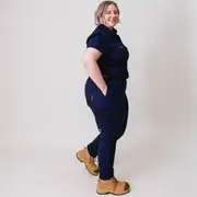 GREEN HIP Pants Cargo Reflective Navy Blue P-SKNY-B 06