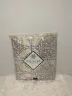 Waterford Linens 70-in Round Gold And Silver Damask Valentina Tablecloth NEW