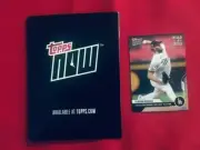 CLAYTON KERSHAW 2020 TOPPS NOW WS #450 6 IP 8 Ks LEADS DODGERS PAST RAYS