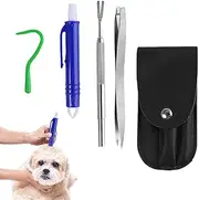 Tick Removal Tool - Pets Tick Removal Tool | Tick Removal Tool, Tick Picker, Dog Gadgets Tick Remover Tools for Humans, Dogs, Cats,