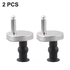 2PCS QUALITY TOP FIX WC TOILET SEAT HINGE FITTINGS QUICK RELEASE HINGES REPLACE