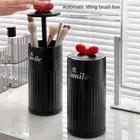 Plastic Cosmetics Storage Box Dustproof Makeup Tools Organizer Makeup Brush
