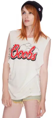 [UNIF] Boobs Muscle Tank