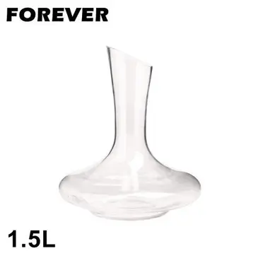 日本FOREVER 玻璃無柄斜口醒酒壺/分酒器1.5L