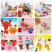 Sound Dog Cat Puppy Squeaker Toys Stuffed Plush Durable dog Pets Play Chew Toys