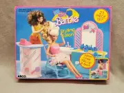 Vintage Mattel Arco Style Magic Barbie Styling Salon & Box No. 7325