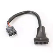 USB 3.0 20-Pin Header Female to USB 2.0 9-Pin Male Adapter Converter Cable