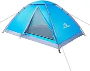 JELUCAMP 1/2/4/5/6 Person Dome Tents for Camping, Lightweight Portable Backpacking Tent, Small Easy Set Up Outdoor Waterproof Camping Hiking Tent for Adults