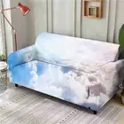 Speech Tax Cloud Stretch Sofa Cover Lounge Couch Slipcover Recliner Protector