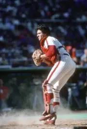 Catcher Bob Boone Of The Philadelphia Phillies 1980 Baseball Photo 1