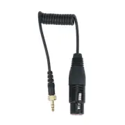 Locking Type 3.5mm to 3.5mm TRS to XLR Female Microphone Output Universal3617