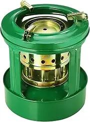 8 Wicks Round Camping Picnic Burner Furnace, Efficient Portable Camping Stove, 1.5L Capacity Backpacking Oil Stoves Cooker Cookware, Handy Outdoor Portable Kerosene Stove, Perfect for Backpacking