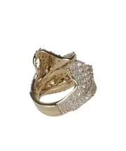 Or Gancstr Embellished Ring One size Yellow