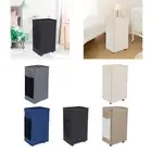 Collapsible Laundry Basket Folding Laundry Hamper for College Apartment Dorm