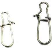 Gogogmee 100pcs Fishing Lure Pin Connectors Metal Fishing Safety Pins Size 000 Easy Angler's