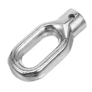 Awning Ring Hook Awning Lift Machine Ring Hook Aluminum Alloy Worm Gear Heavy Duty Hardware Silver 6.00X3.00X1.40CM