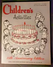 1959 Jan Children's Activities Magazine Howdy Doody 25th Anniversary Issue WS7C