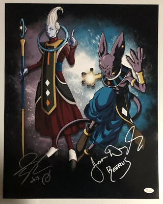 Jason Douglas Ian Sinclair Signed Autographed 16x20 Photo Dragon Ball Z JSA COA3