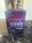 Govee Smart LED Light Bulbs A19 WiFi Bluetooth 4 pk Multi-color RGBWW 800 Lumens