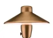FX Luminaire C-PL Path Light Replacement Hat Brass Bronze for C-PL4