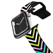 Apple Watch Series 4-6, SE (40mm) Impact Band Colorful Modern Chevron