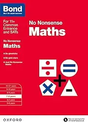 Bond Maths No Nonsense 7 to 8: 7-8 years
