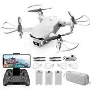 4DV9 Mini Drone with 1080P HD for FPV Live Video RC Quadcopter for Adults Beg...