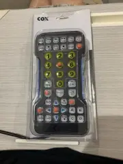 COX LARGE BUTTON REMOTE CONTROL FOR XFINITY & COMCAST SET-TOP BOXES