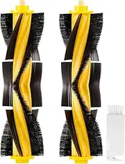 YBVABE Main Brush for ECOVACS-DEEBOT OZMO T8 /T8 AIVI /T8+ /T8 AIVI+ /T8 MAX / N8 Pro Plus /N8 Pro /N8+ Plus /N8 Pro+ Robots Vacuum, 2-Pack Replacement Brush Compatible with DEEBOT T8 & N8 Main Brush