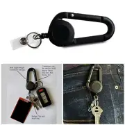 1X Retractable Badge Holder Security ID Pull Key Tag Clip Doctor ID Card Holders