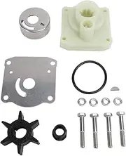Water Pump Repair Kit 61N W0078 11 00 Plastic Iron Water Pump Impeller Repair Kit for 2 to 4 Stroke 25 to 30HP Outboard Motor