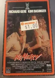Vintage 1986 No Mercy BETA Video Cassette BETAMAX Kim Basinger Richard Gere