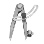 Compass Scriber Locking Wing Divider Scribe Tool With Pencil Holder 125mm New