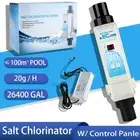 SALT WATER CHLORINE GENERATOR Salt Chlorinator Cell for Pool 26000 gallon