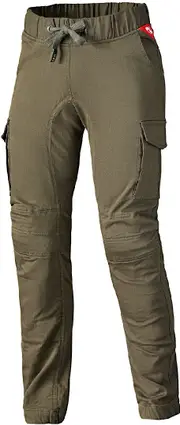 Held Jump Motorcycle Textile Pants, green-brown, Size XS for Men Green Brown