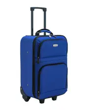 Elite Luggage 19.5" Carry-On Rolling Luggage NoSize Blue