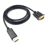 1080P DP to VGA Converter Display Port Male to VGA Male Adapter Cable 1920x1200